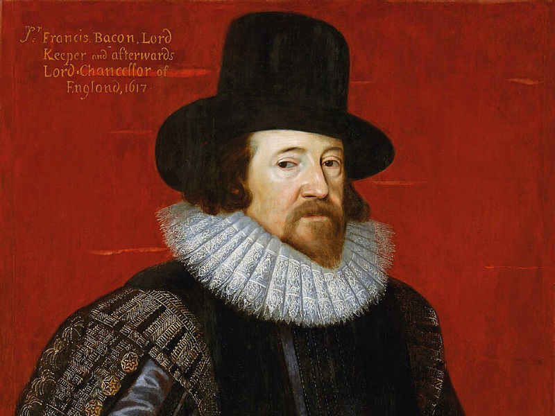 Portrait of Francis Bacon, 1617, by Paul van Somer I